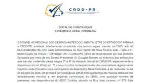 Edital de convocação Assembleia Geral Ordinária